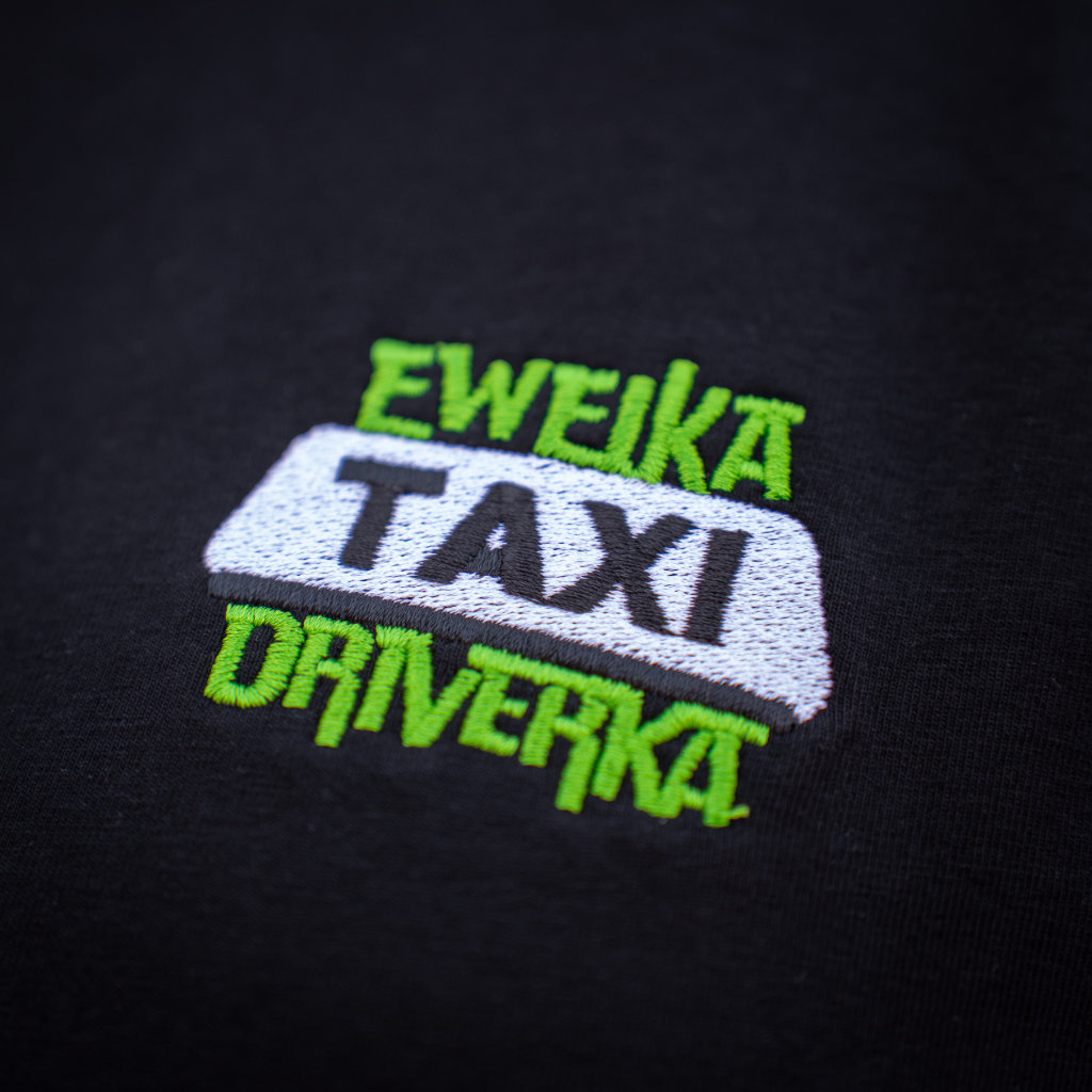 Czarna koszulka GO EVCZI Emblemat