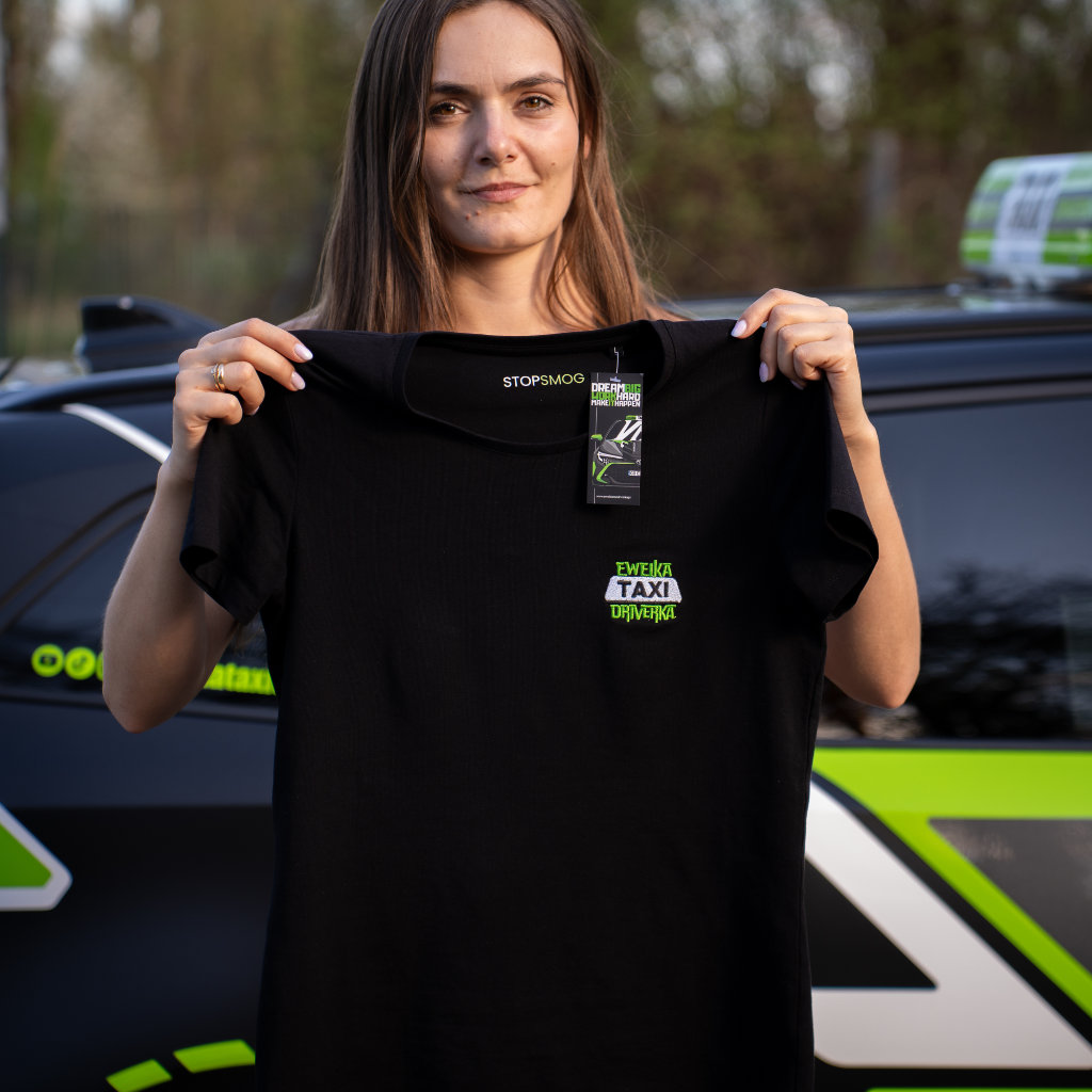 Czarna koszulka GO EVCZI OF